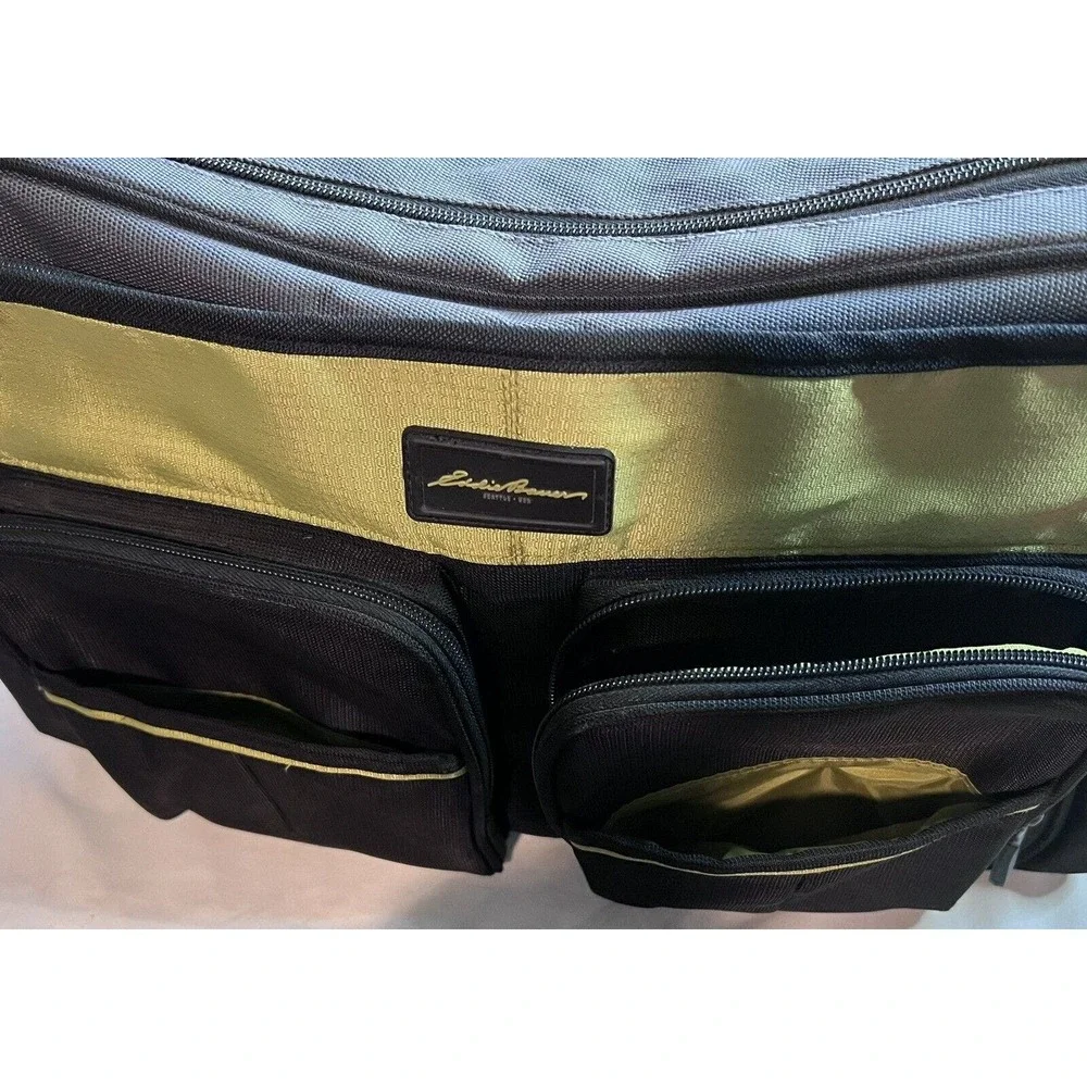 EDDIE BAUER Shoulder Diaper Bag, 1st Adventure Insulated, Changing‎ Pad, Pockets